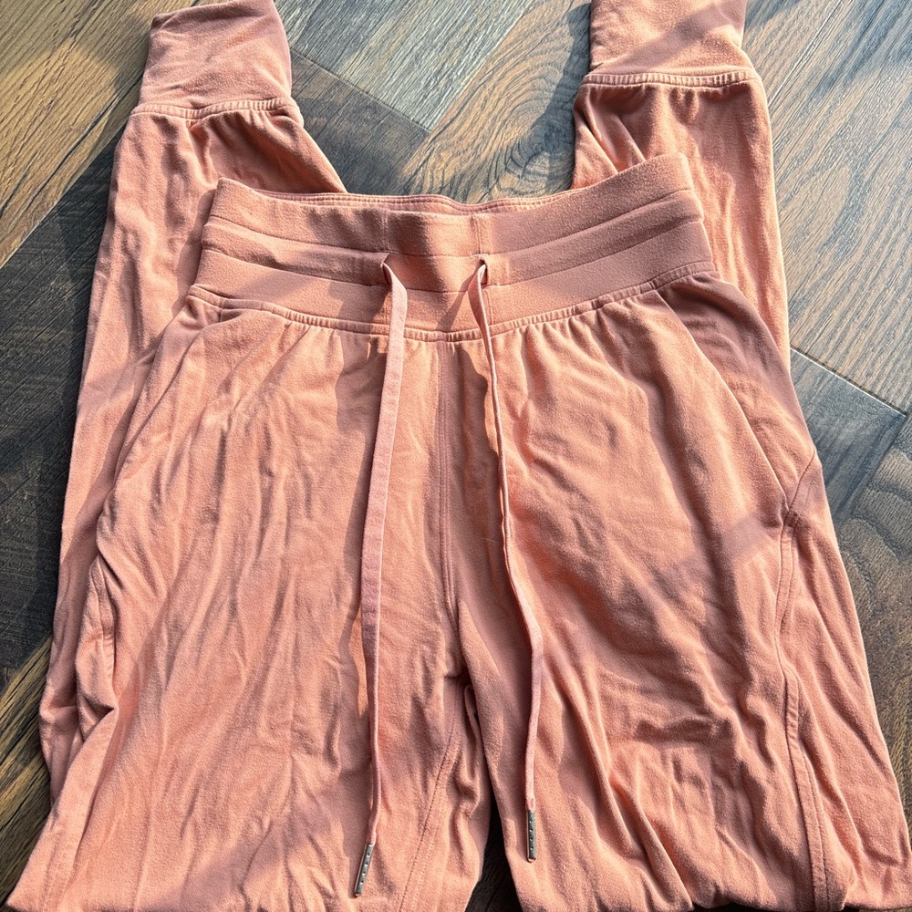 Lululemon Peach-colored Joggers